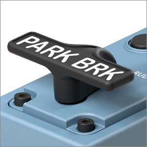Parking brake is displayed in detail.